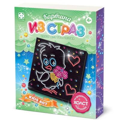 Набор для творчества Картина из страз Цыпленок Фантазер 257316